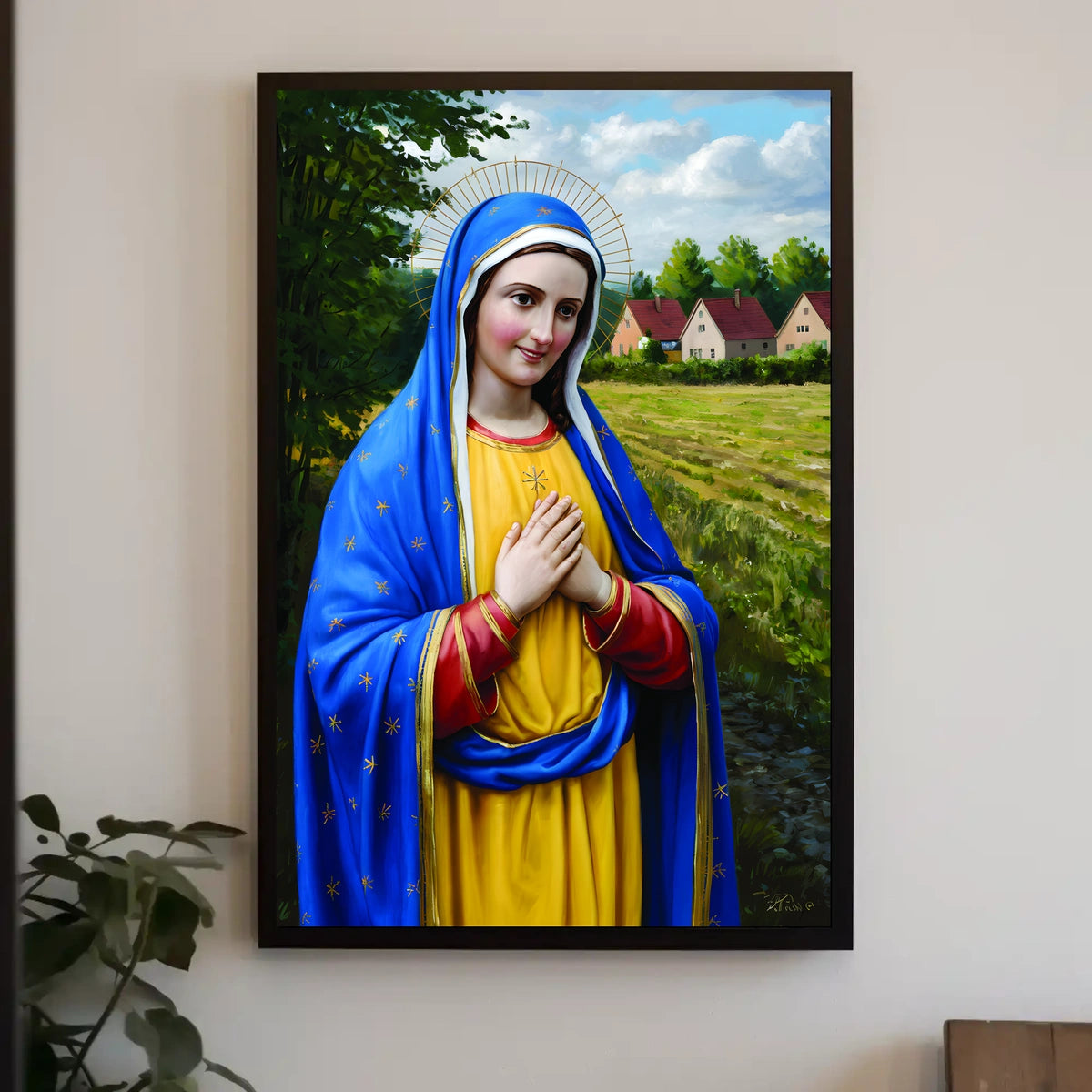 Serene Reverence Poster