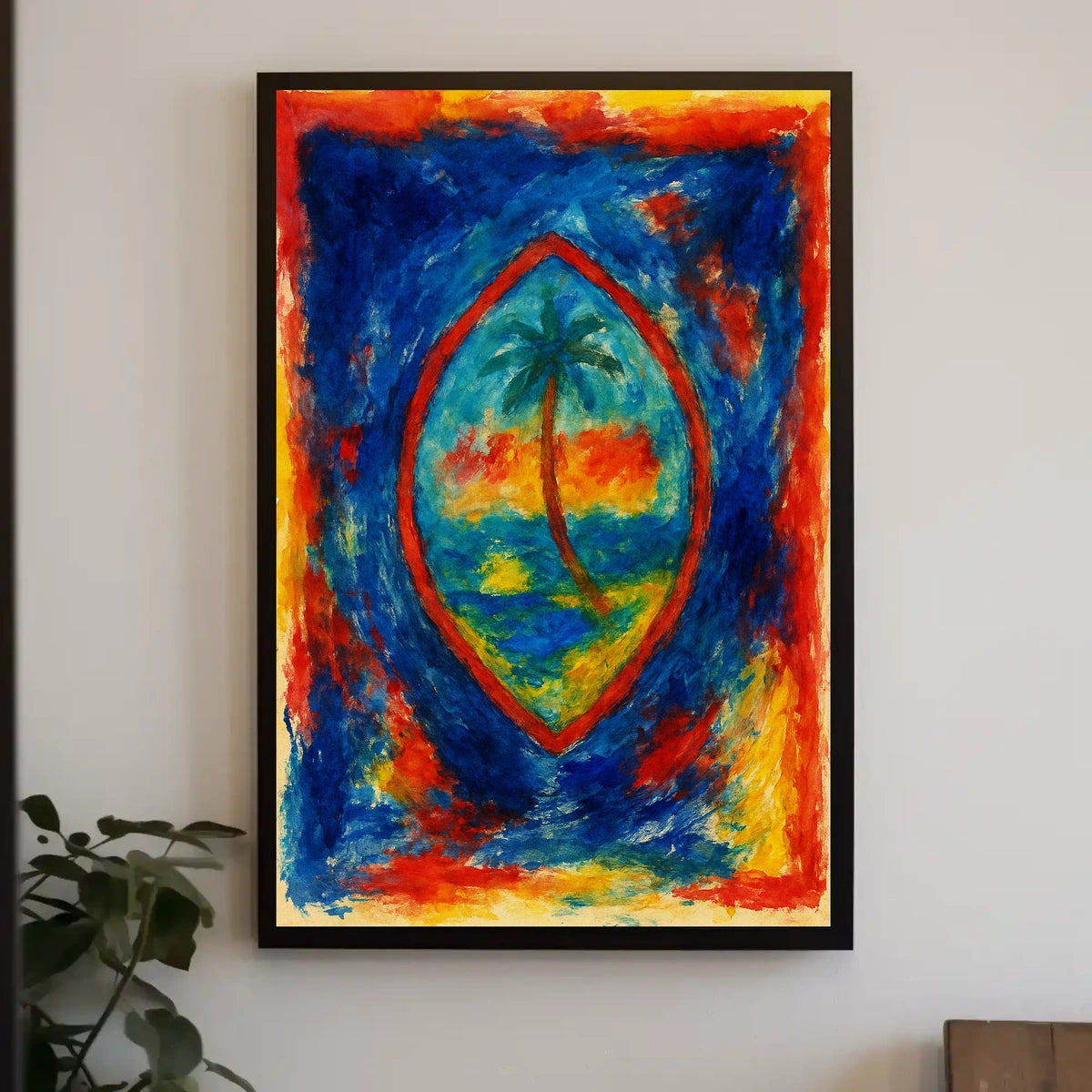 Vibrant Tropical Escape Poster
