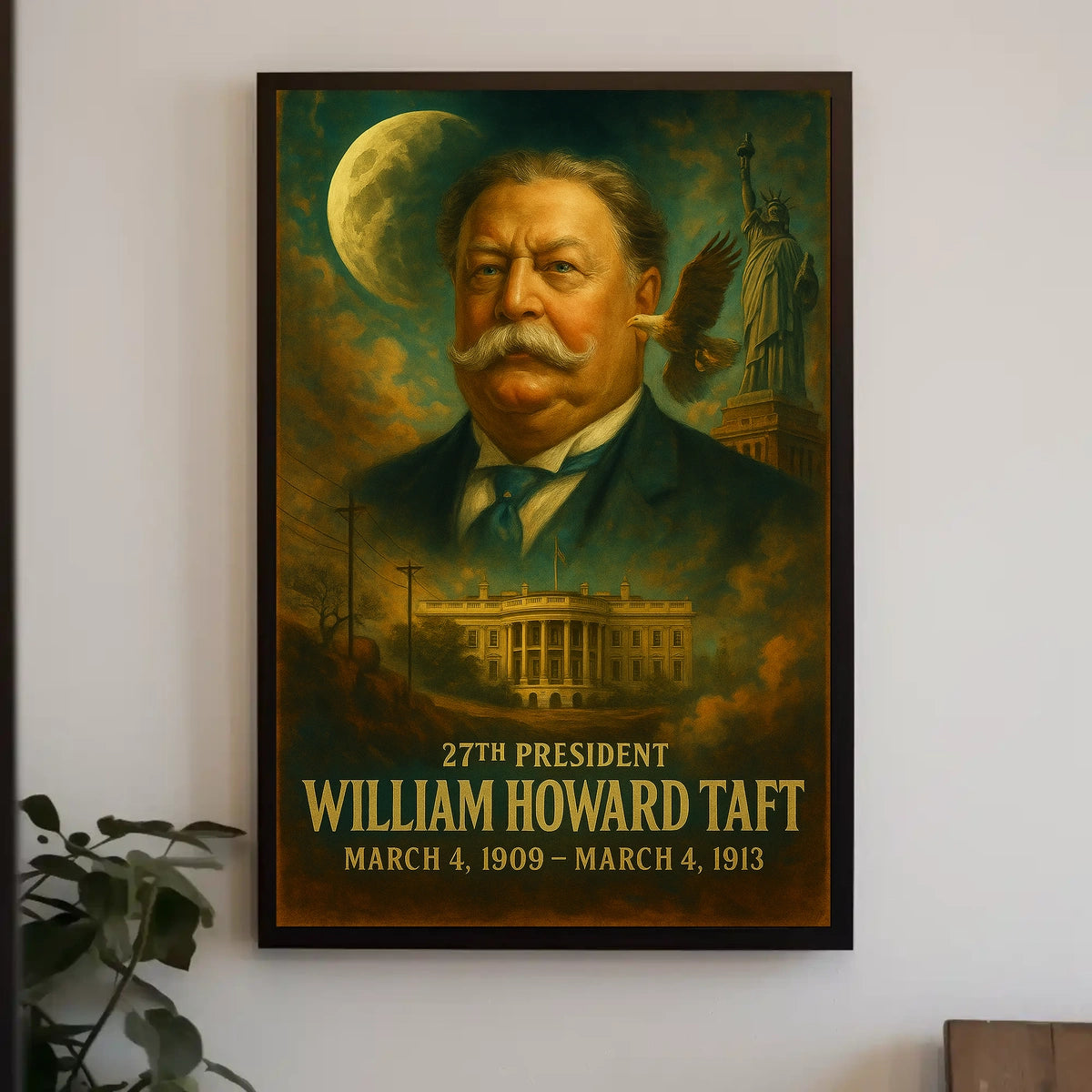 William Howard Taft 27th President Poster