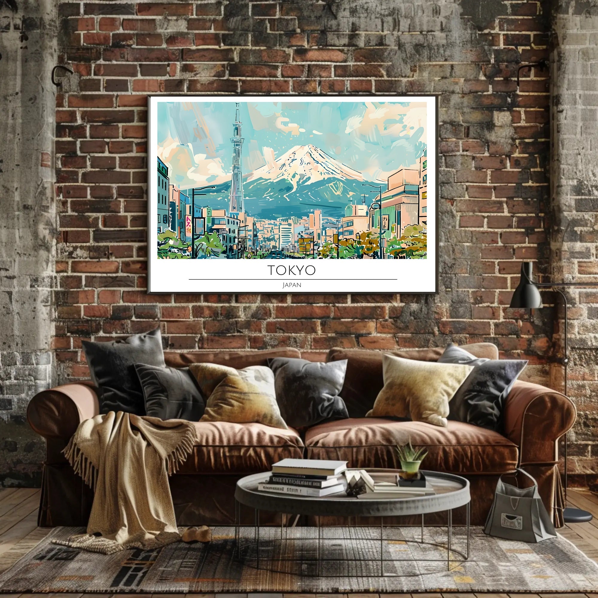 Tokyo Skyline Poster