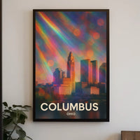 Columbus Ohio Captivating Minimalist Poster