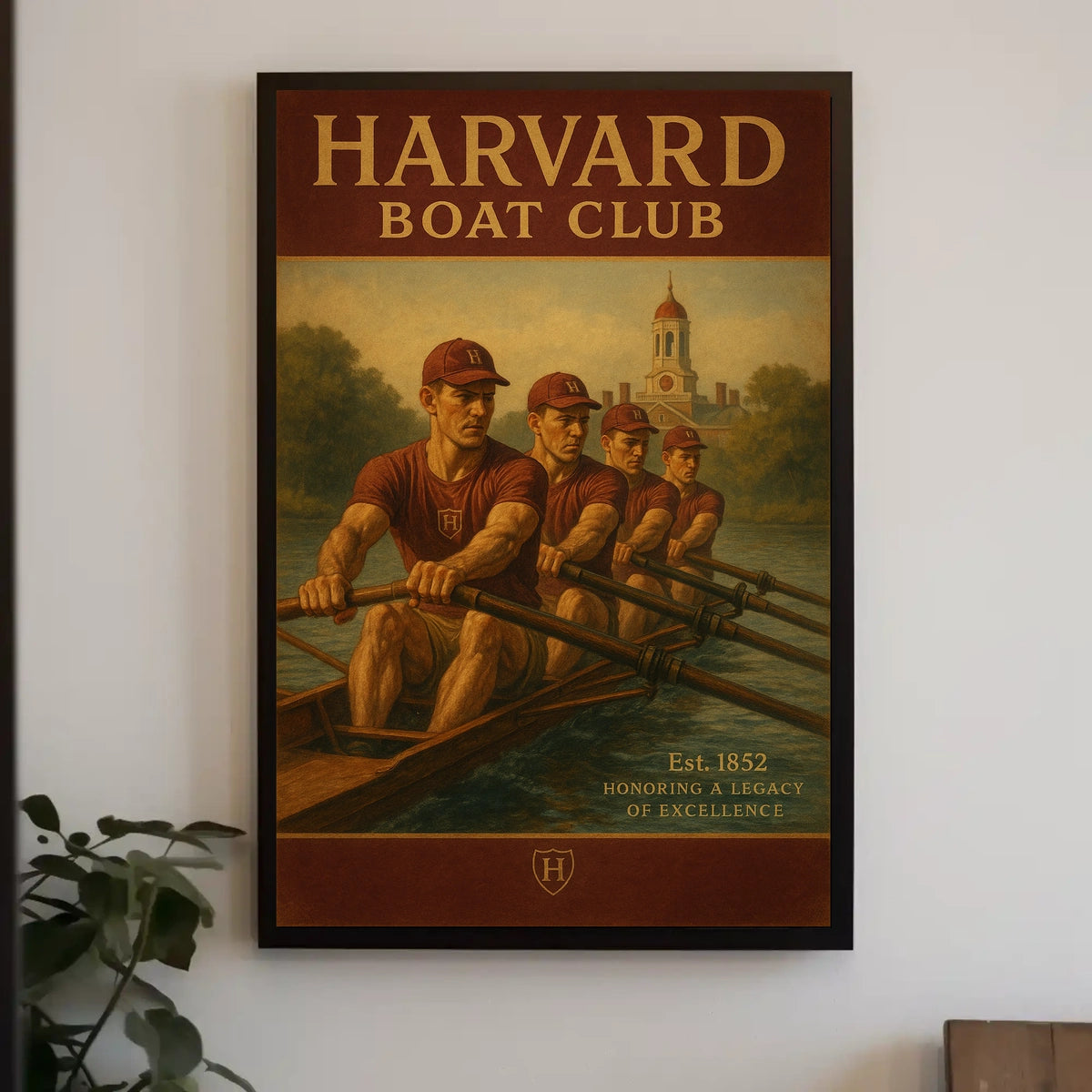 Harvard Boat Club Honoring a Legacy Poster