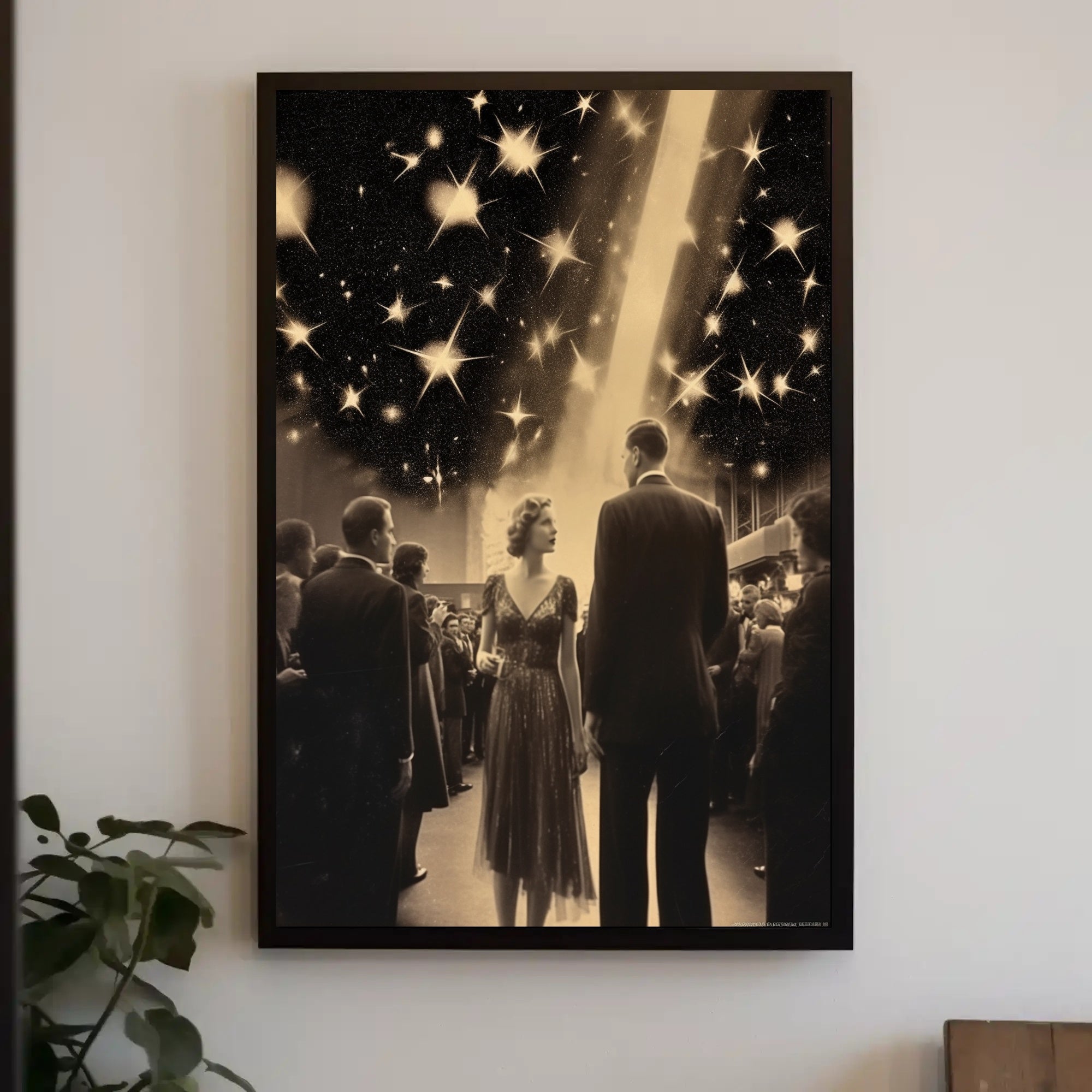 A Night Under The Stars Travel Poster Art Print