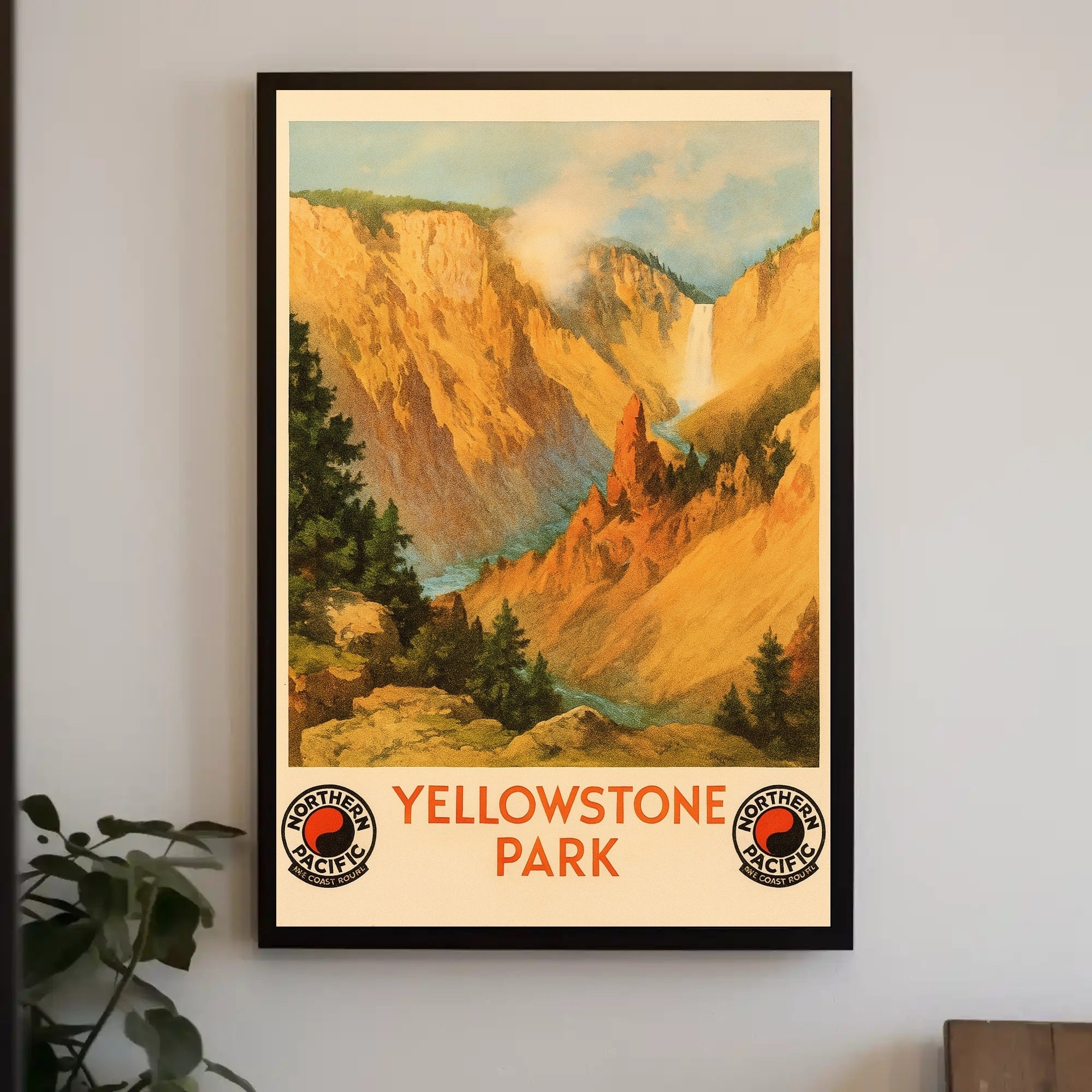Yellowstone Park Scenic Poster PosterGoat