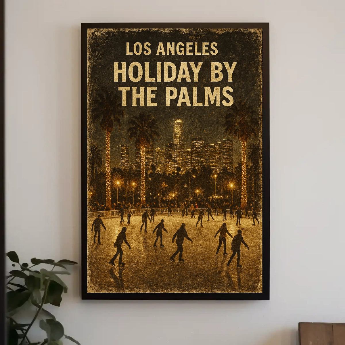 Holiday By The Palms Poster