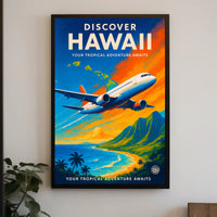 Discover Hawaii Poster PosterGoat