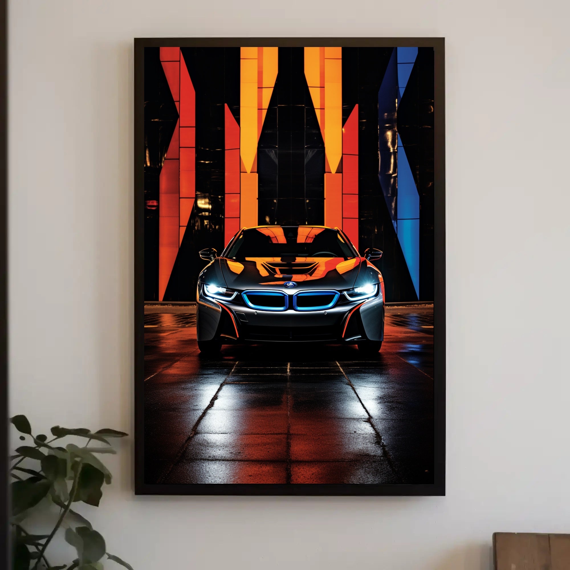 Futuristic Elegance Poster