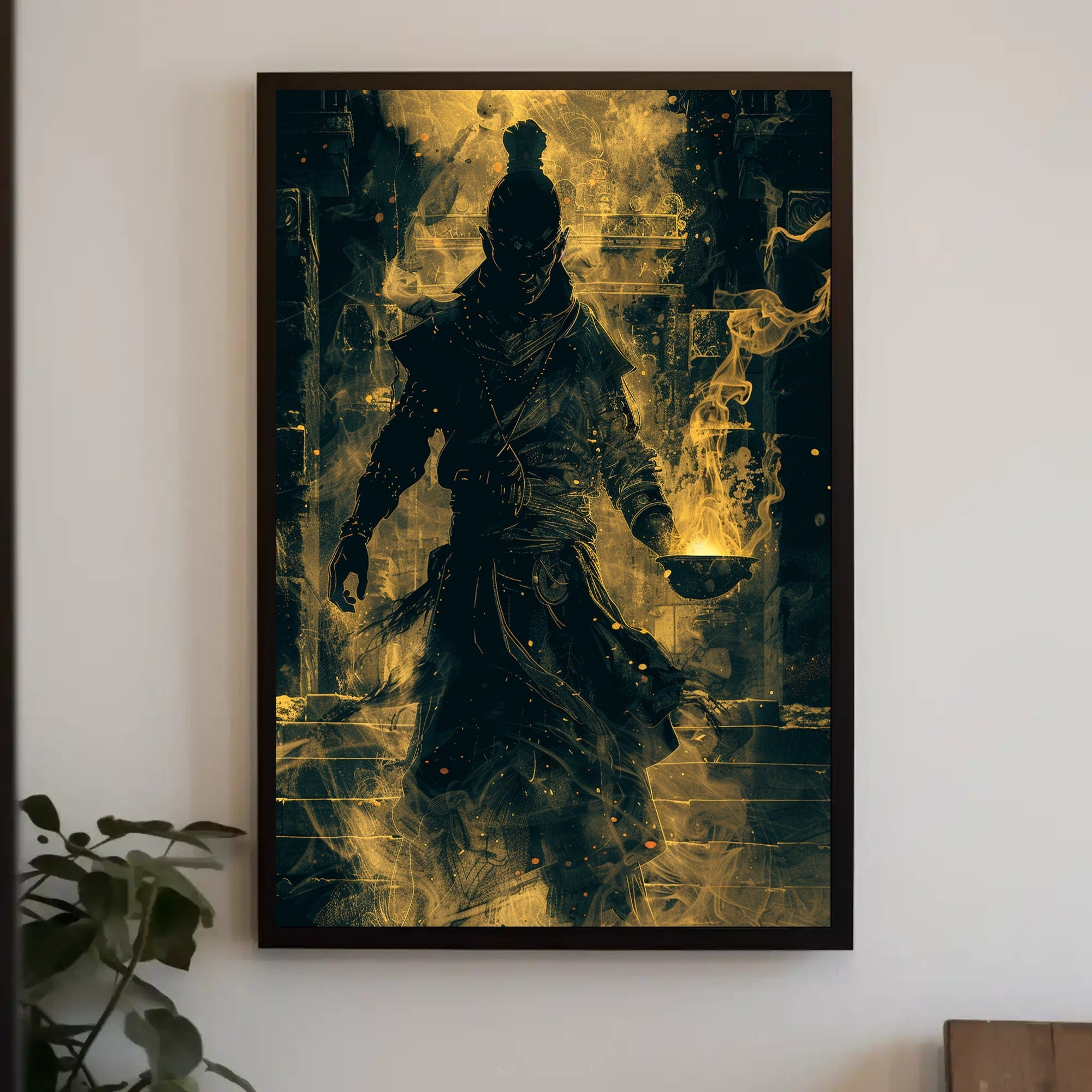 The Enigmatic Monk Poster PosterGoat