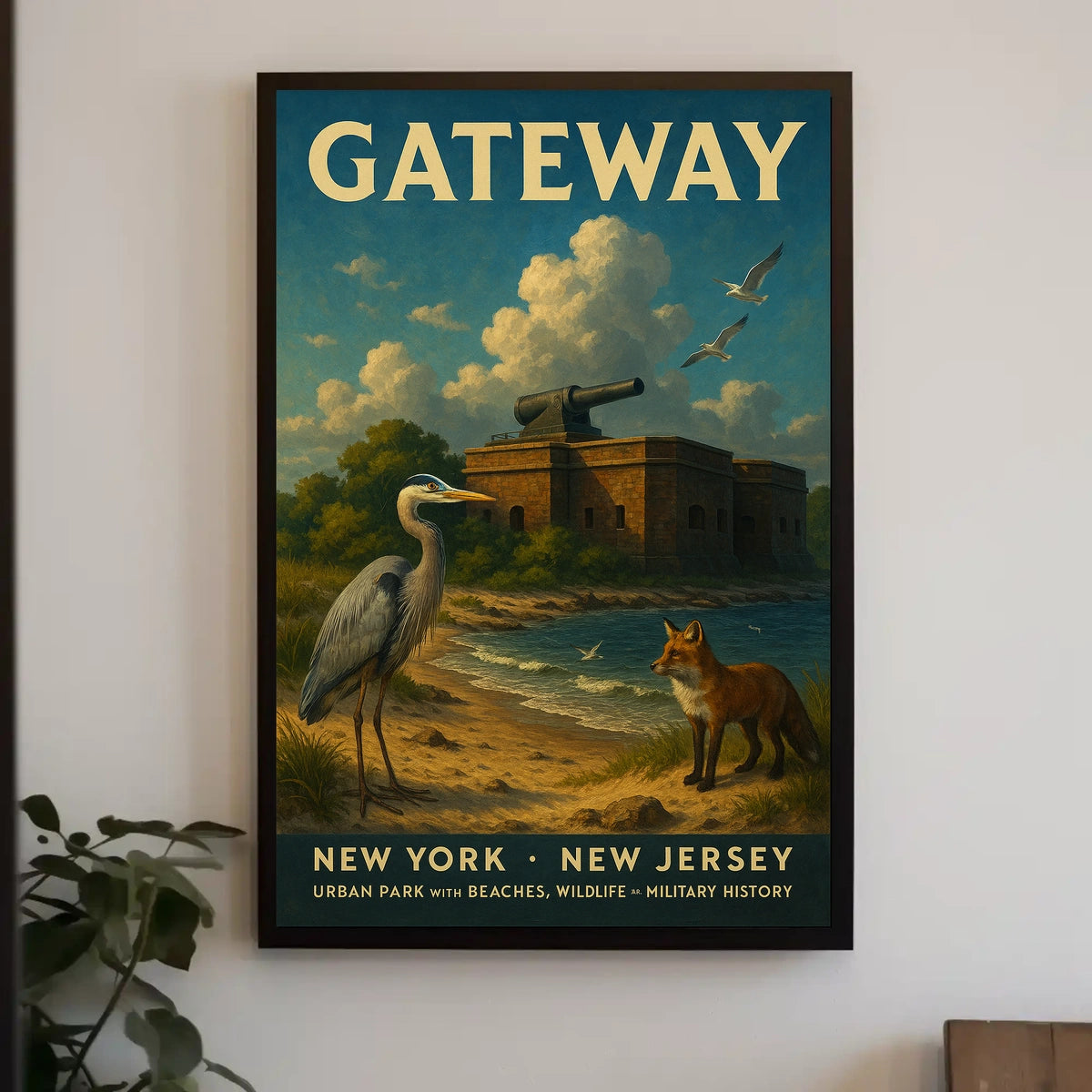 Gateway To Nature And History Poster