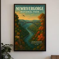 New River Gorge National Park Wall Art