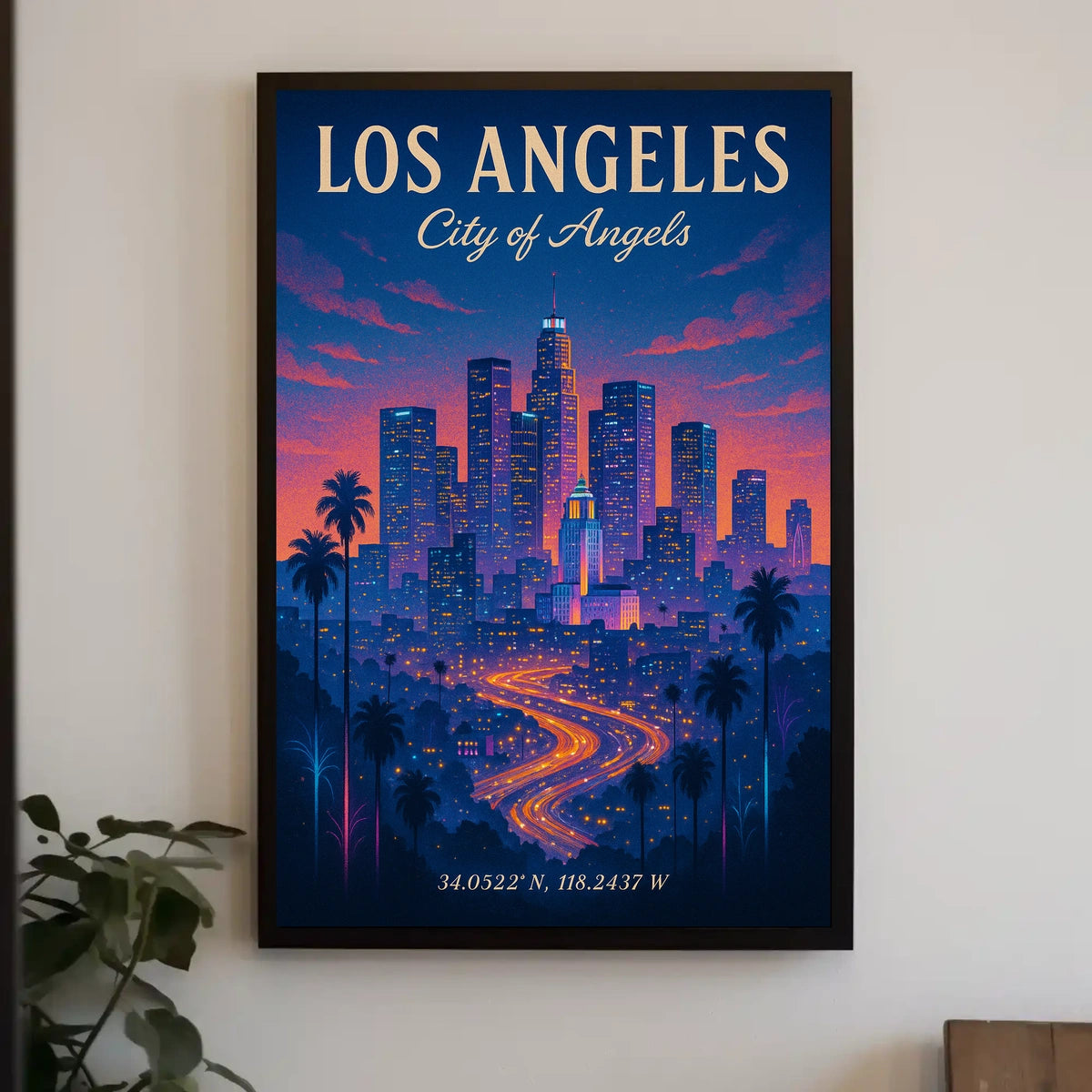 Los Angeles City of Angels Poster