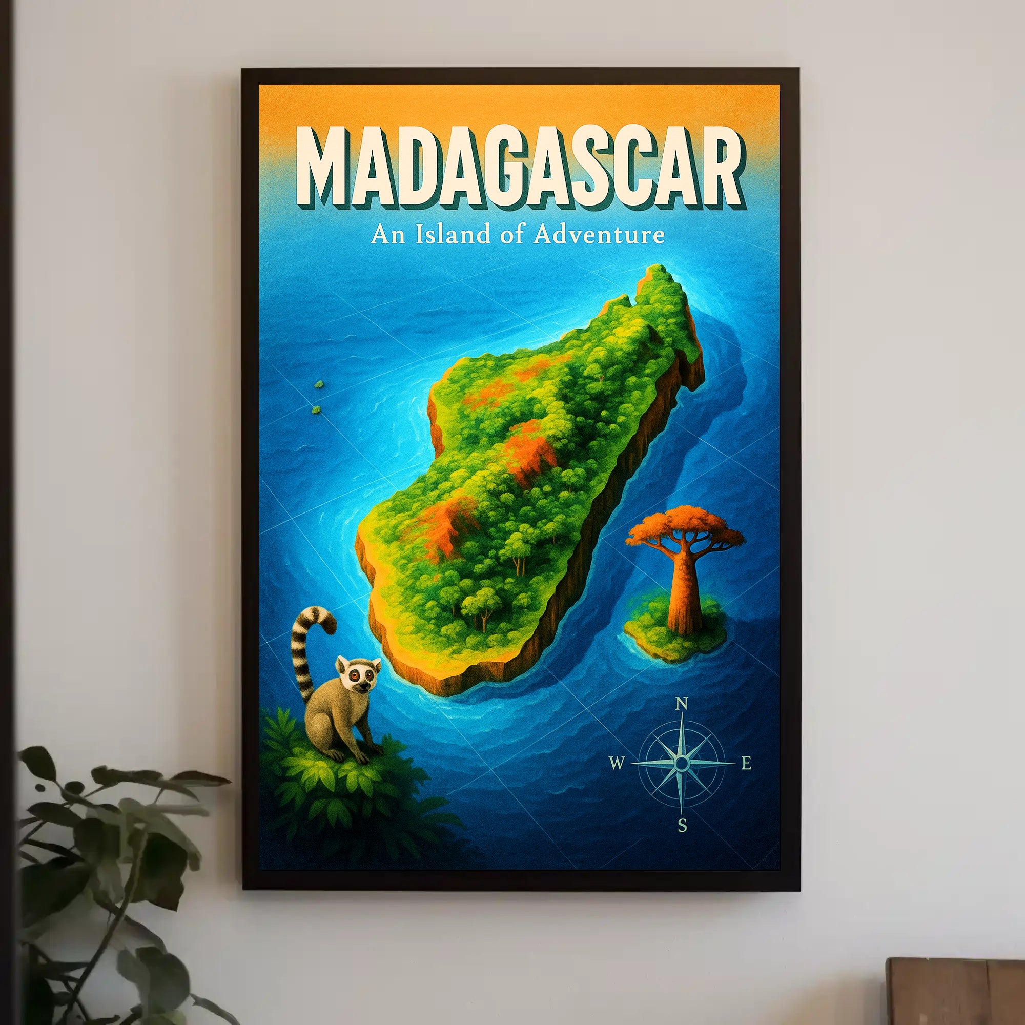 Madagascar An Island of Adventure Poster PosterGoat