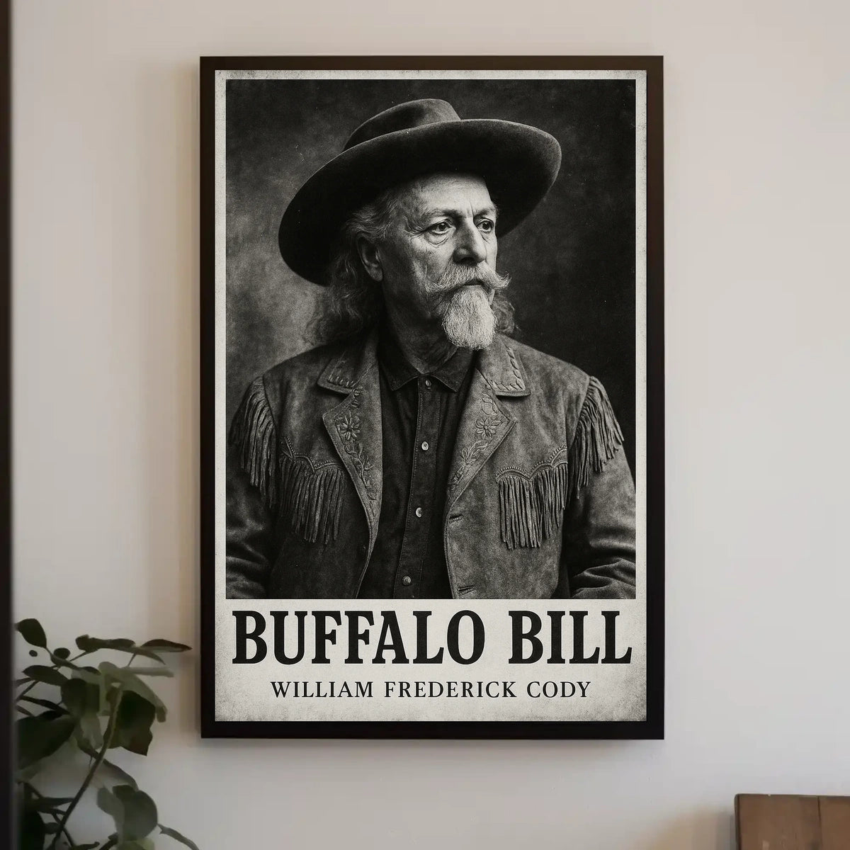 Buffalo Bill Western Iconic Figure Cultural Heritage Poster