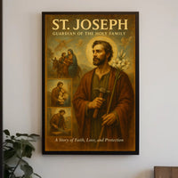 St. Joseph Guardian of the Holy Family Poster PosterGoat