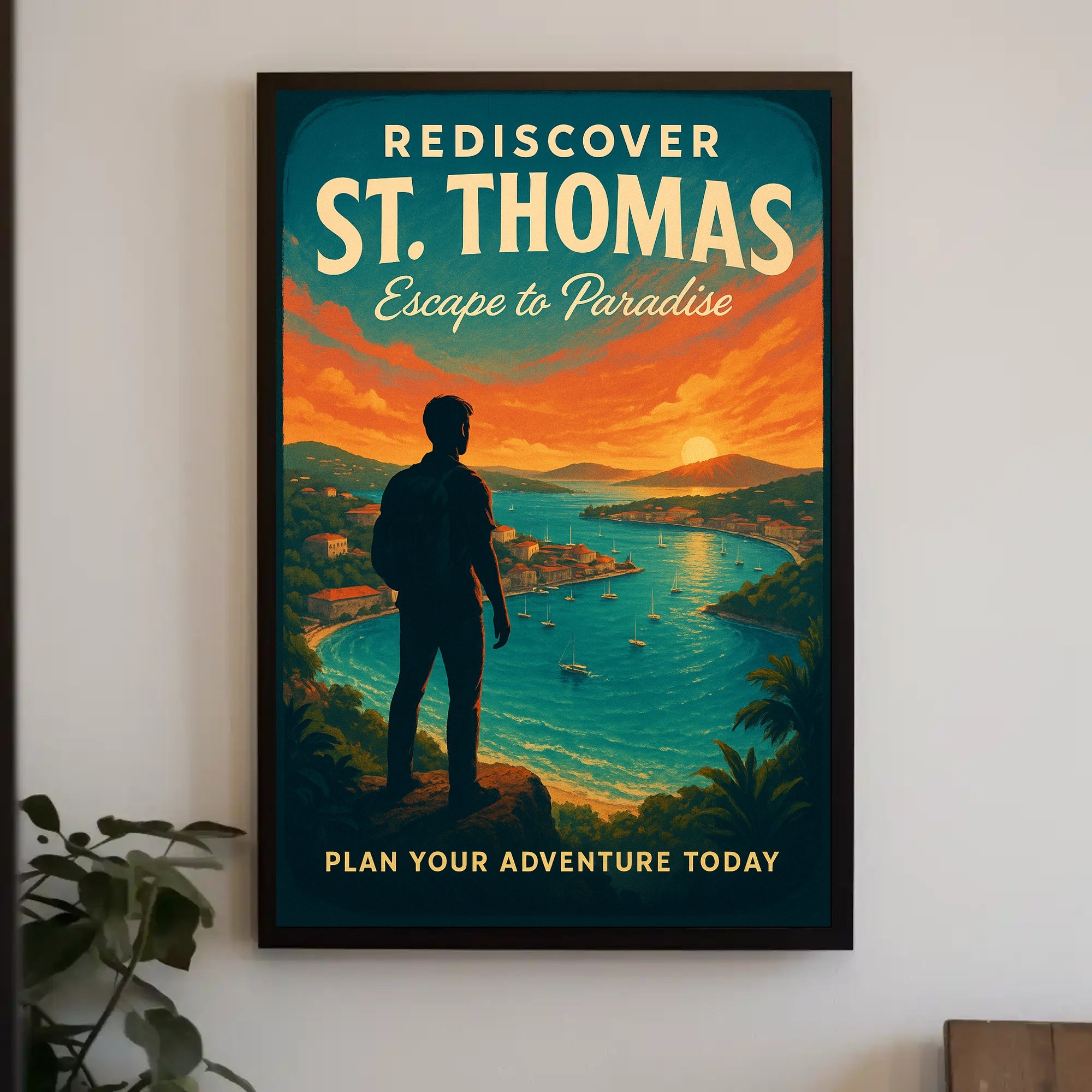 Rediscover St. Thomas Poster PosterGoat