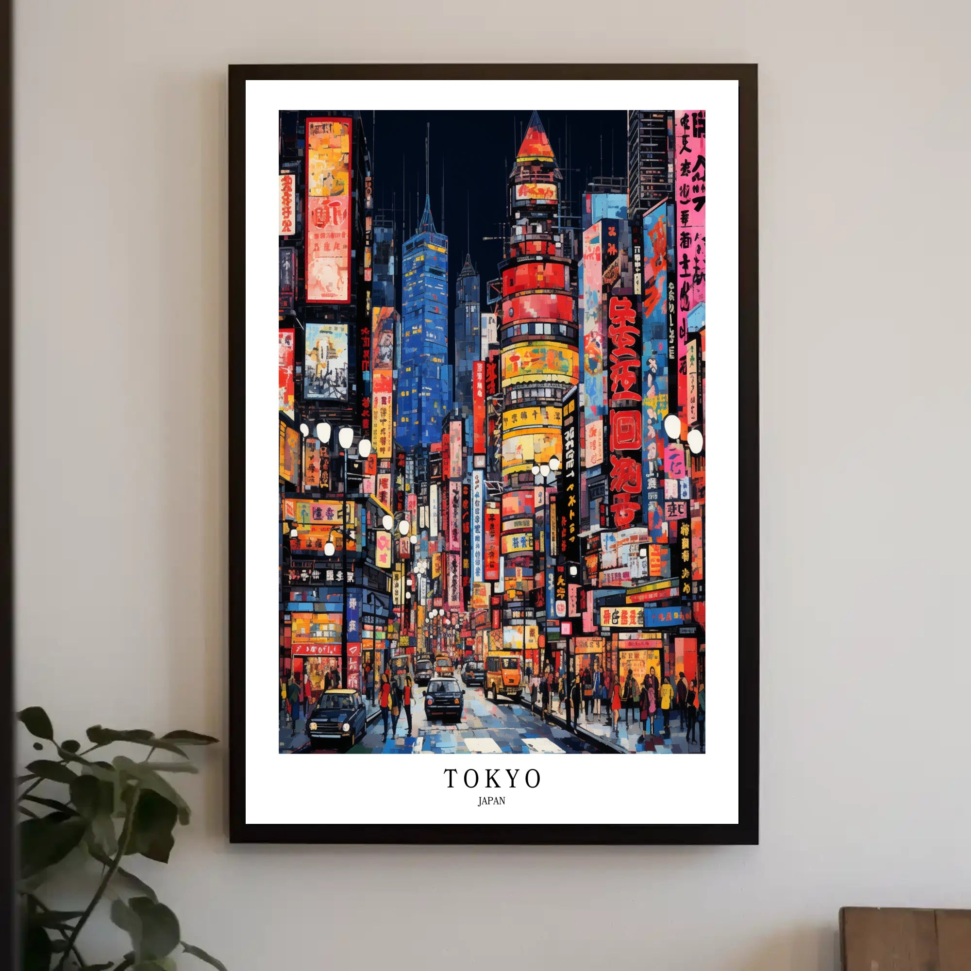 Tokyo Nights Poster PosterGoat