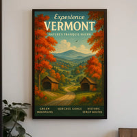 Experience Vermont Poster
