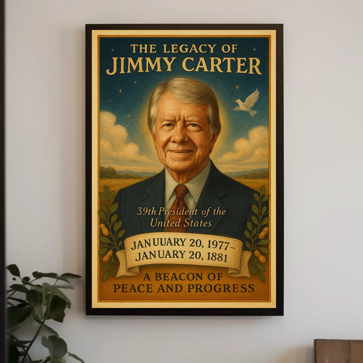 Jimmy Carter 39th President Poster