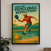Join the Pickleball Revolution Poster