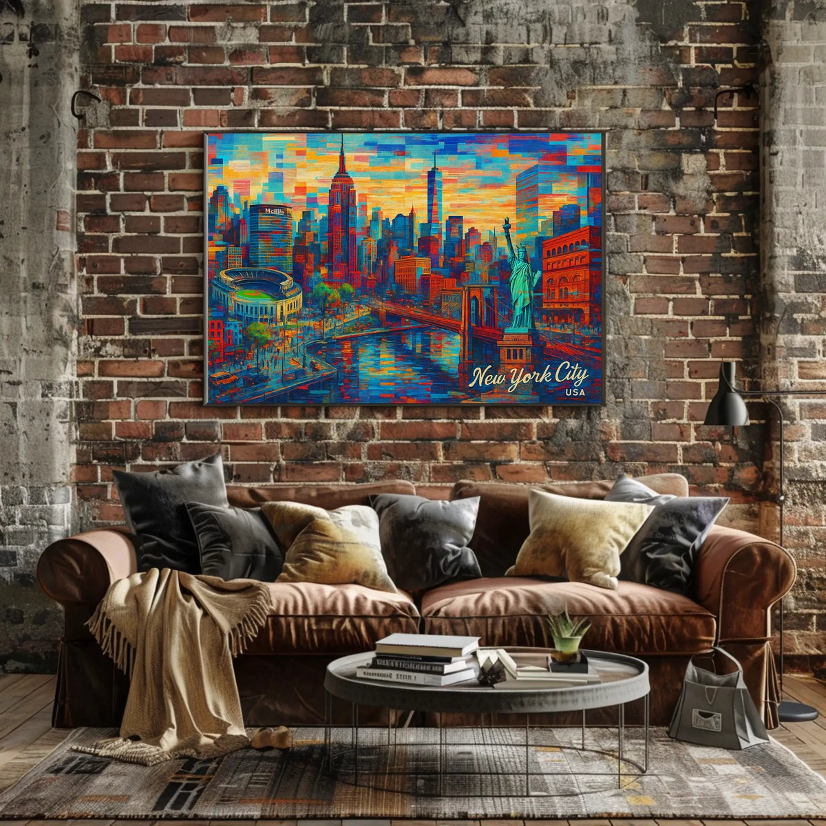 New York City Skyline Poster