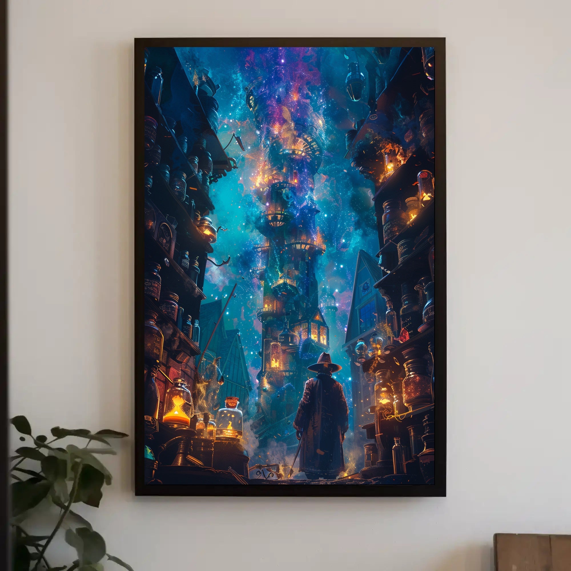 Mystical Realm Wizard Adventure Fantasy or Mythology Poster PosterGoat