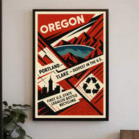 Oregon Highlights Poster