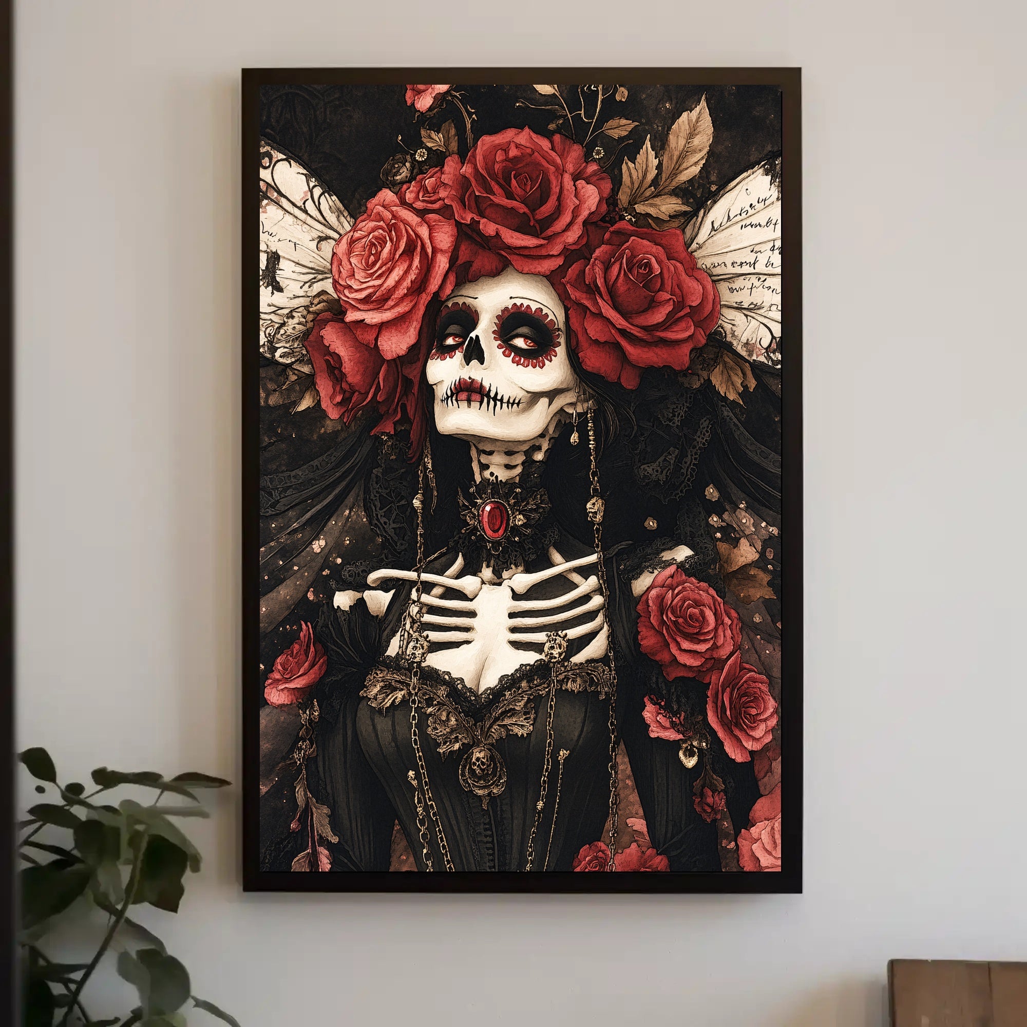 La Catrina Elegance Poster