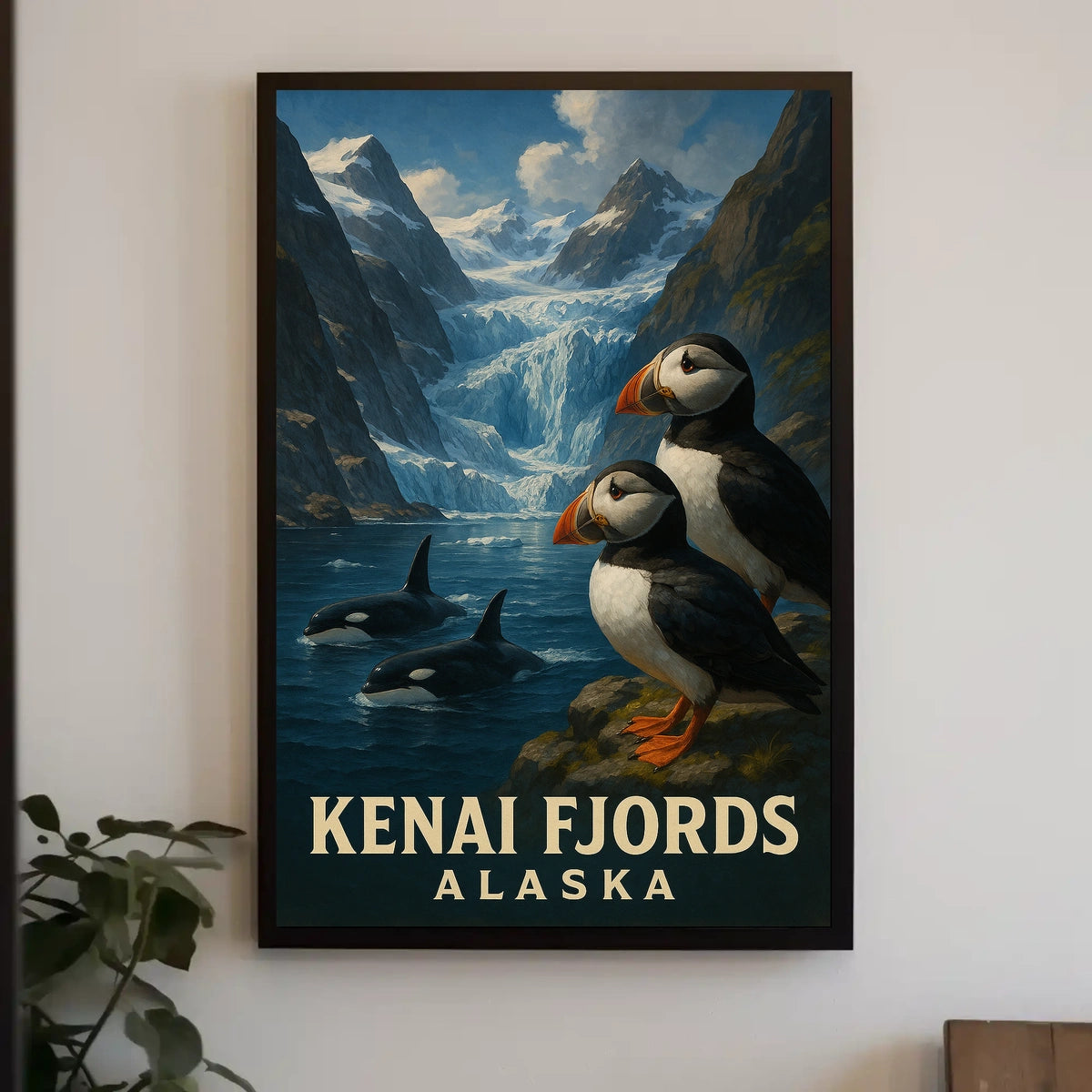 Kenai Fjords, Alaska Poster