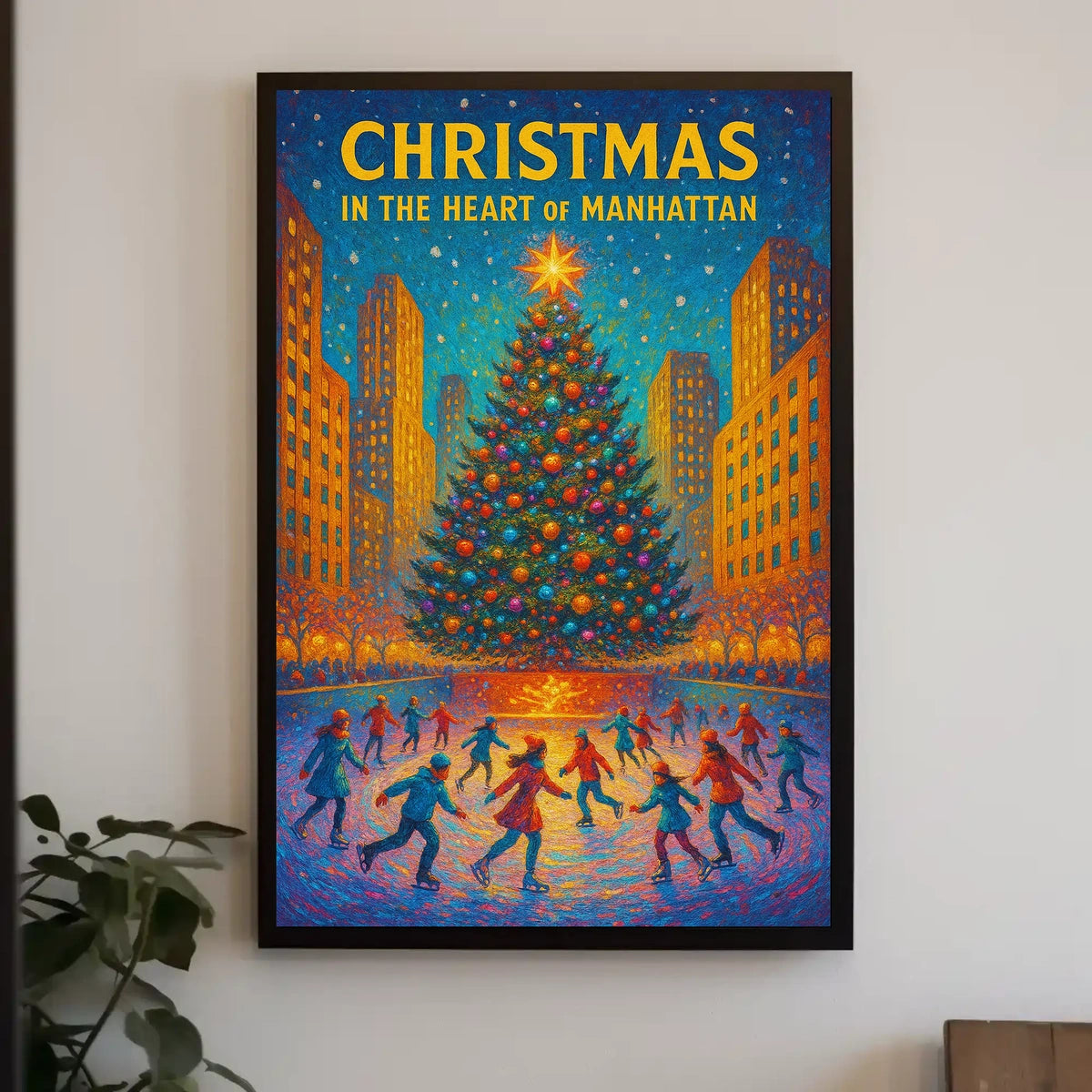 Christmas In The Heart Of Manhattan Poster
