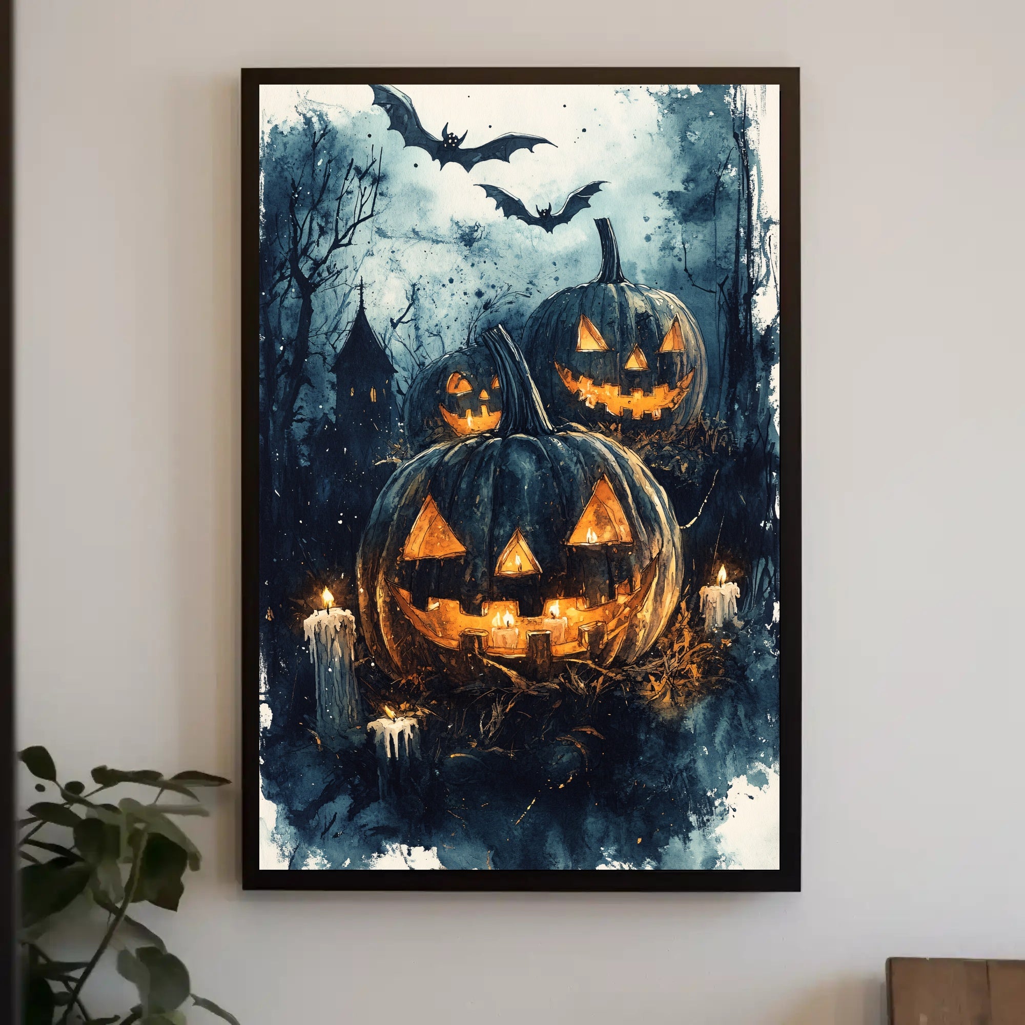 Haunted Halloween Night Poster