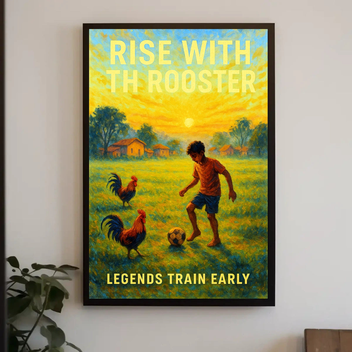 Rise with the Rooster Poster