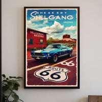 Journey Through Route 66 Poster