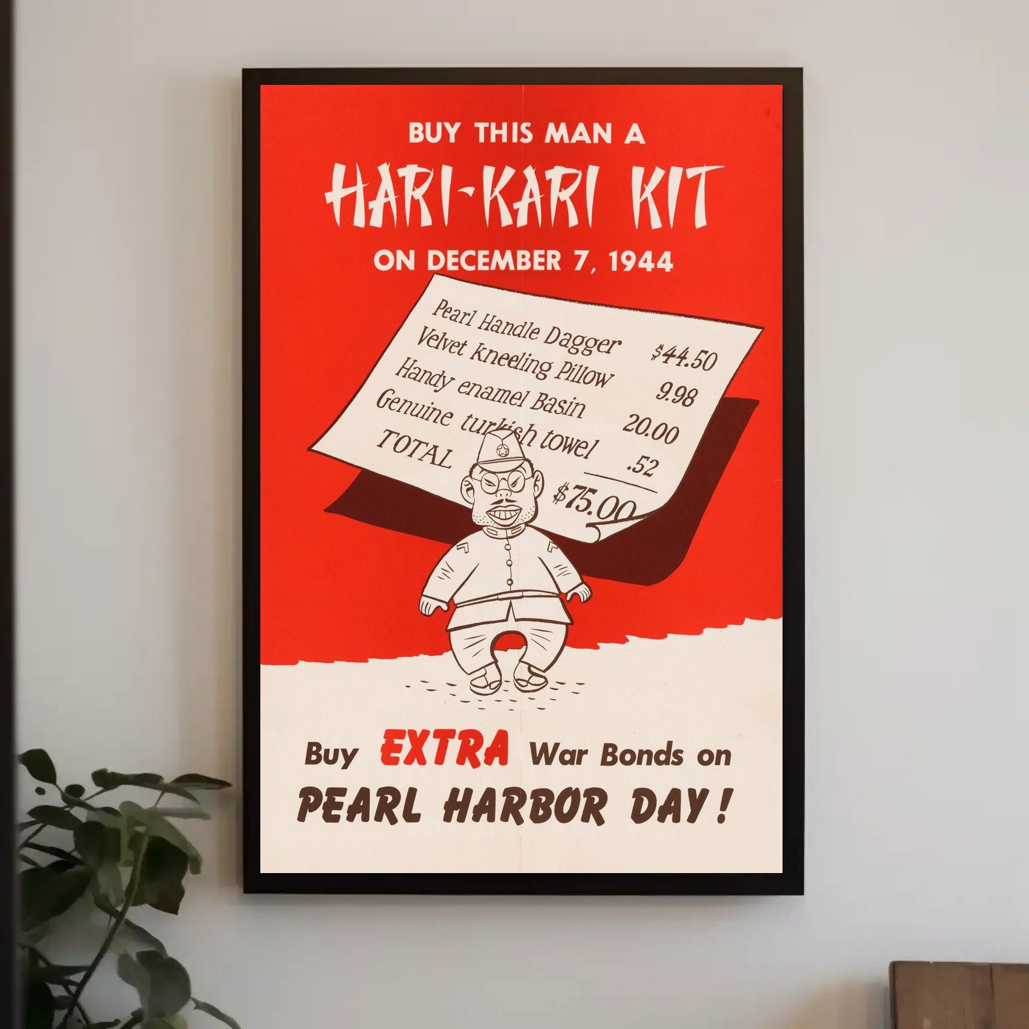 Pearl Harbor Day War Bonds Promotion Poster PosterGoat