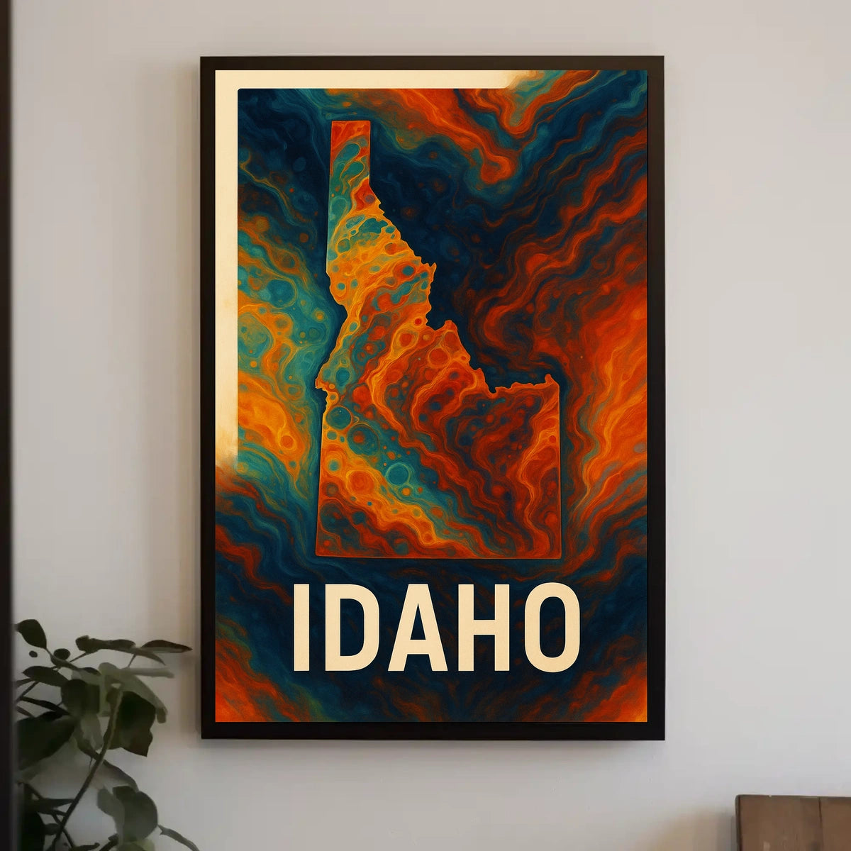 Idaho A Vivid Exploration Poster