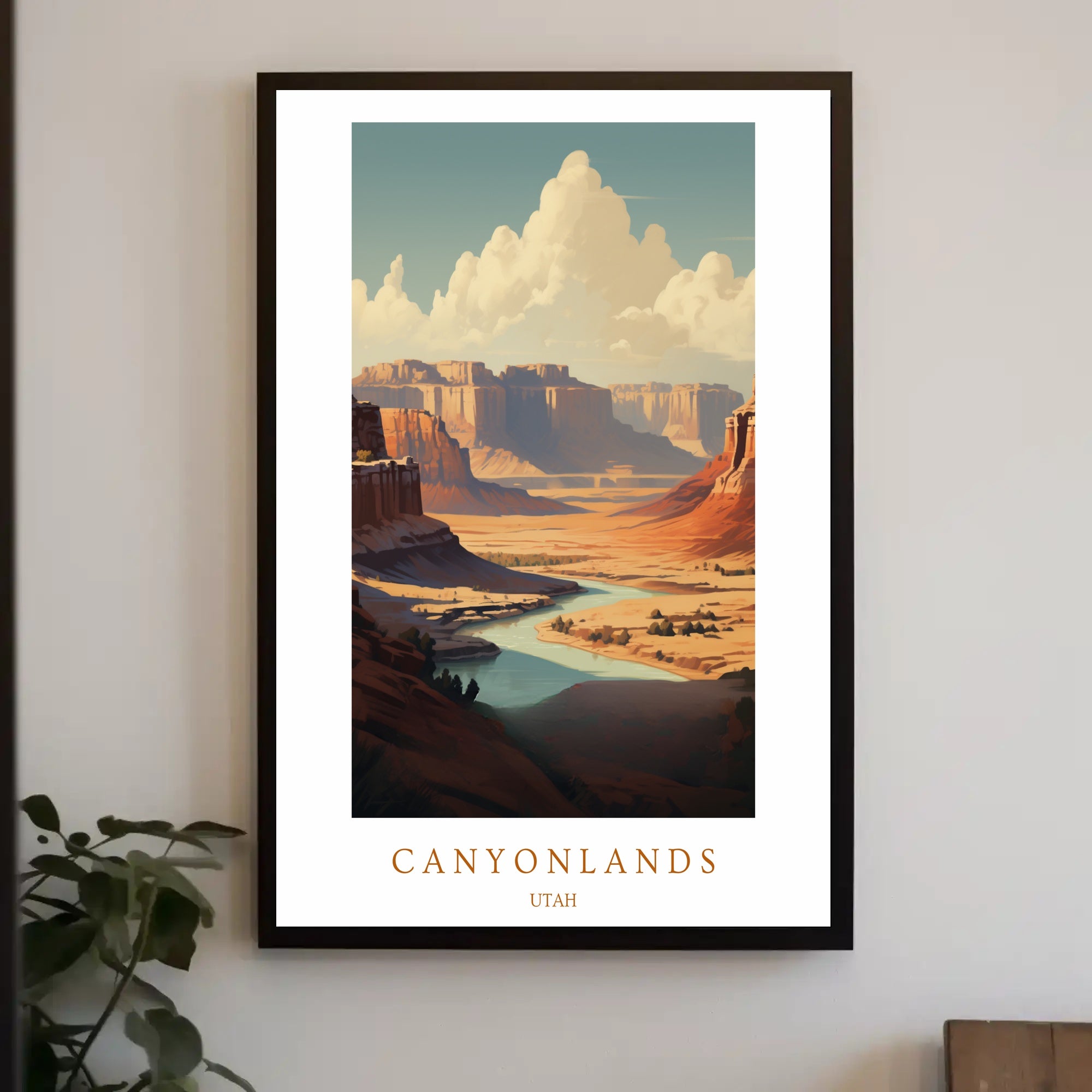 Canyonlands Landscape Poster PosterGoat