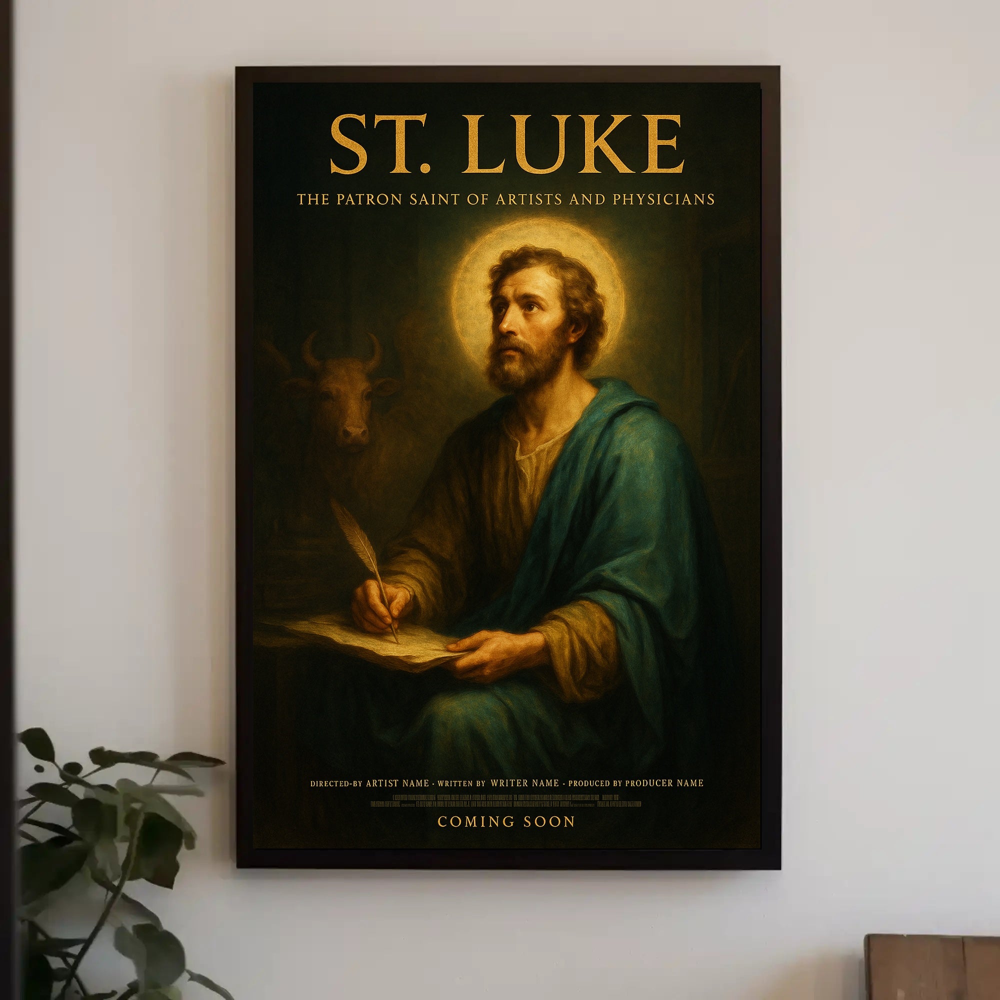 St. Luke Patron Saint Of Artists Poster PosterGoat