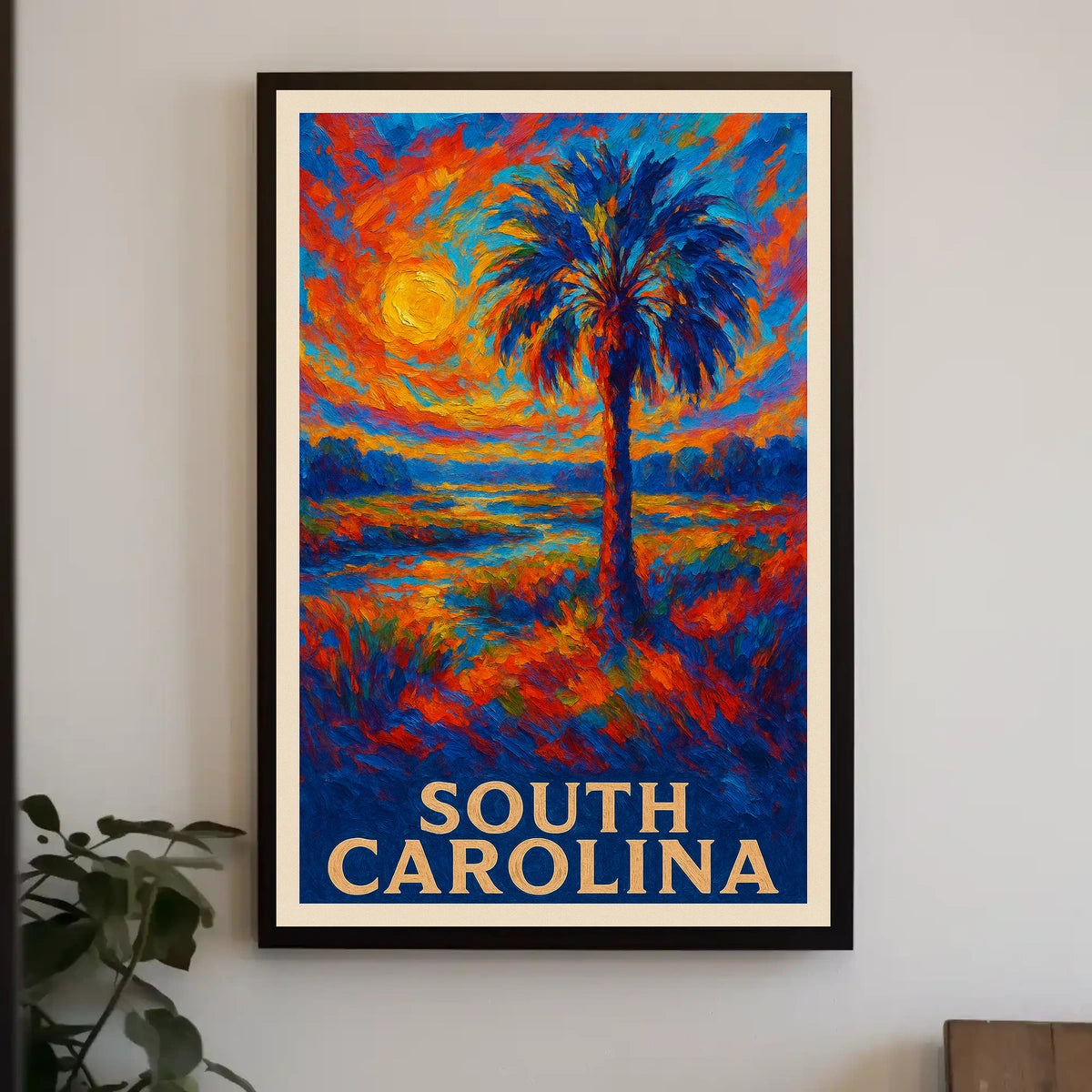South Carolina Sunset Poster