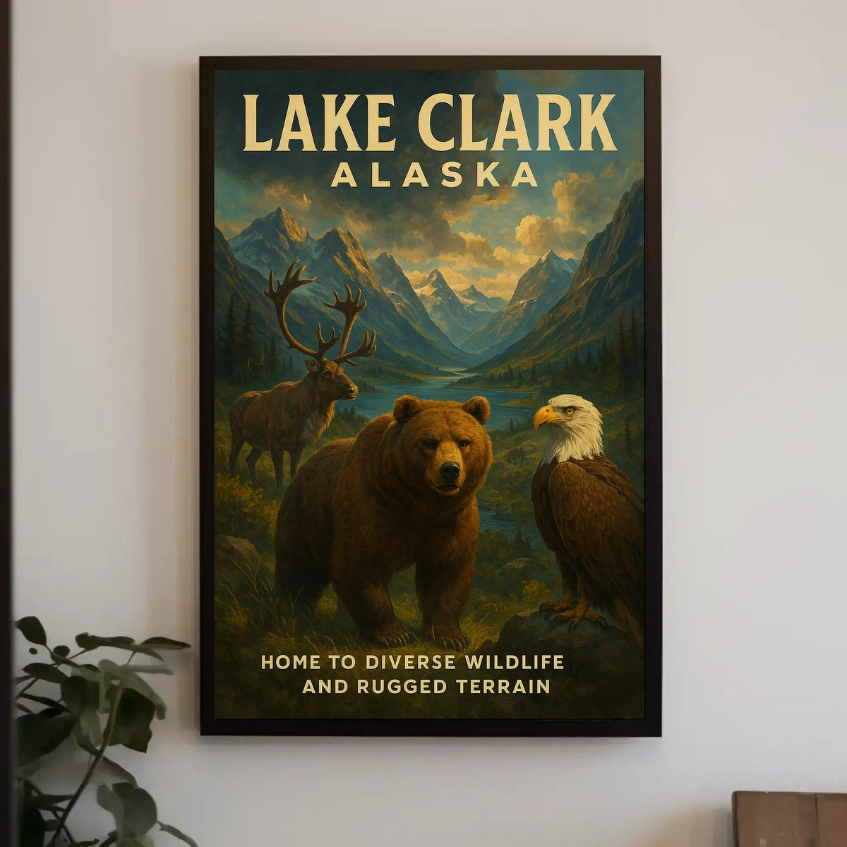 Lake Clark, Alaska Poster