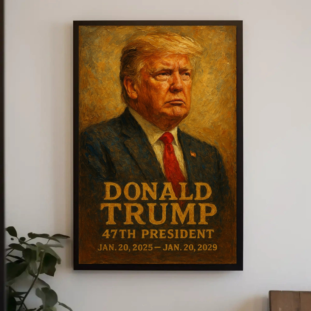 Donald Trump 47th President Poster