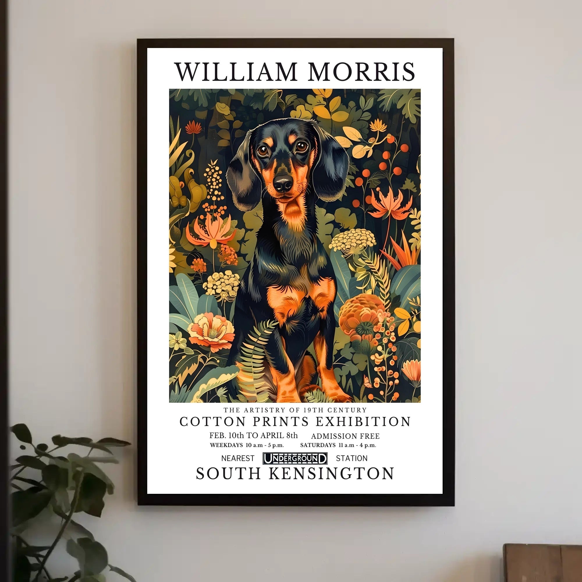 The Artistry of William Morris in Artistic Poster