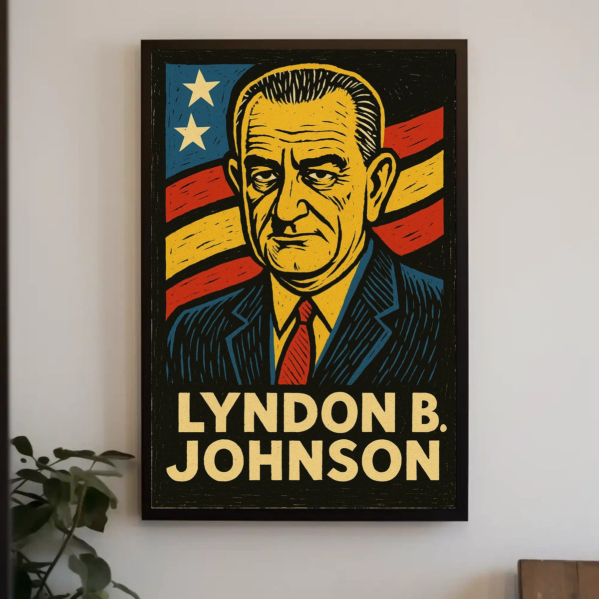 Lyndon B. Johnson Poster