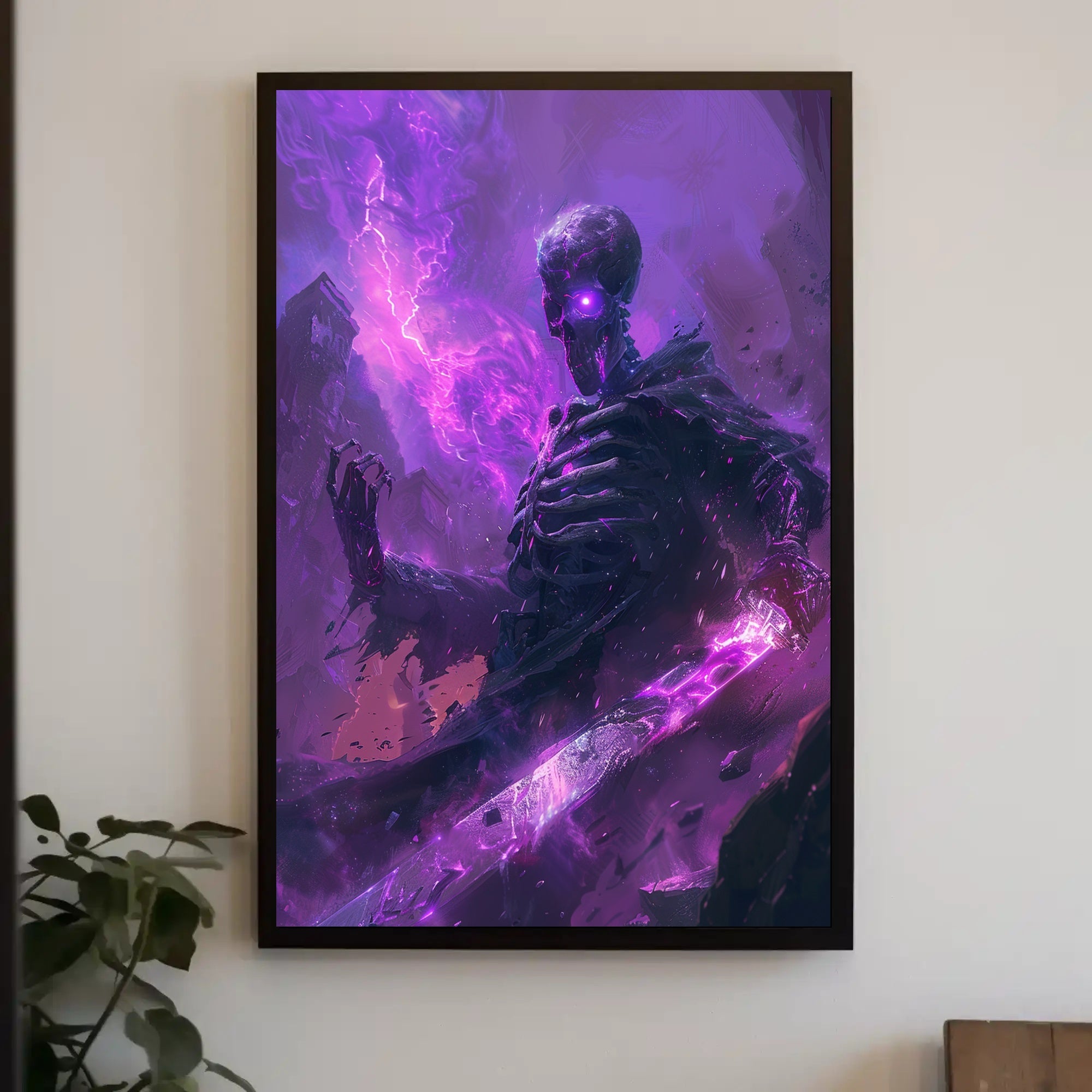 The Enigmatic Wraith Art Print Poster for Home Decor and Inspiration PosterGoat