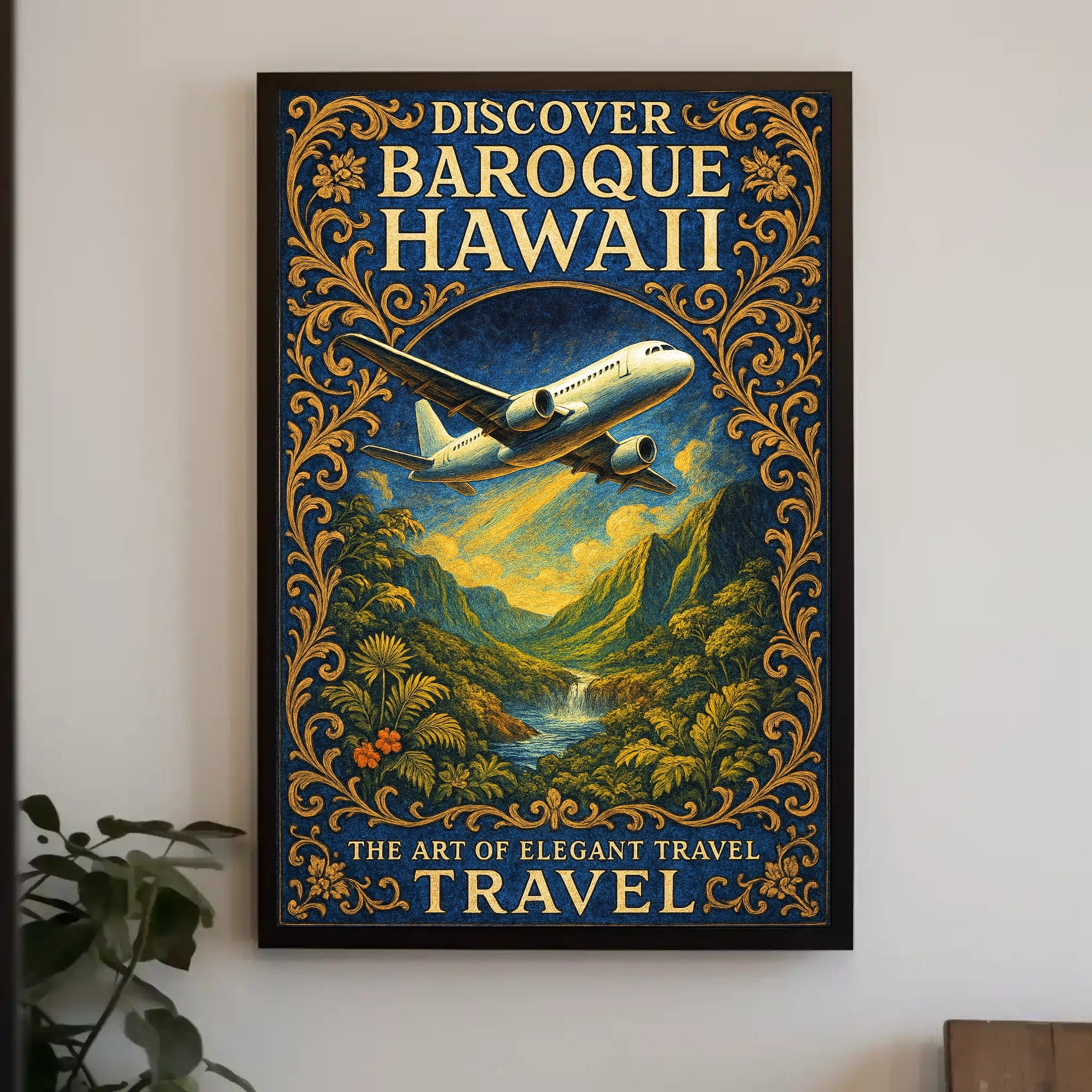 Discover Baroque Hawaii Poster PosterGoat