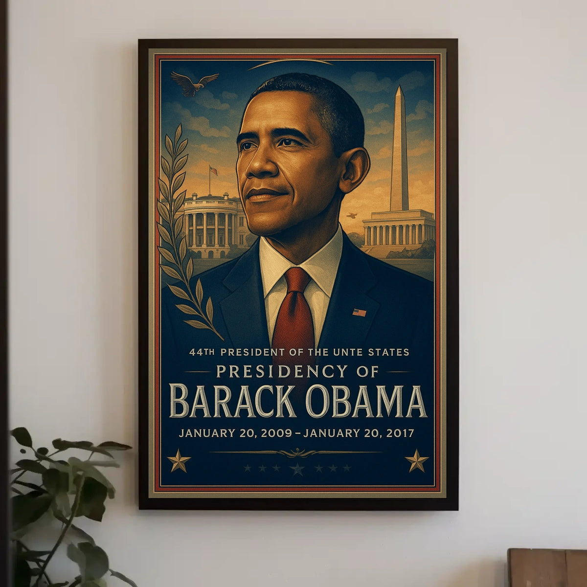 Obama Presidential Legacy 2009-2017 Historical or Presidential Poster