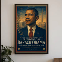 Obama Presidential Legacy 2009-2017 Historical or Presidential Poster