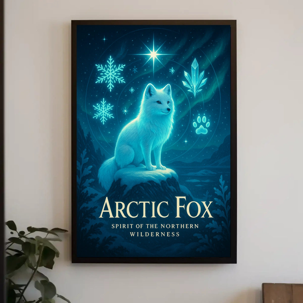 Arctic Fox Spirit of the Northern Wilderness Poster
