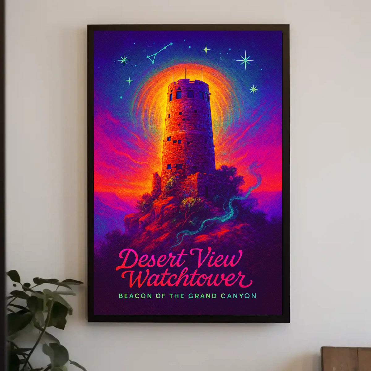 Desert View Watchtower Beacon of the Grand Canyon Poster
