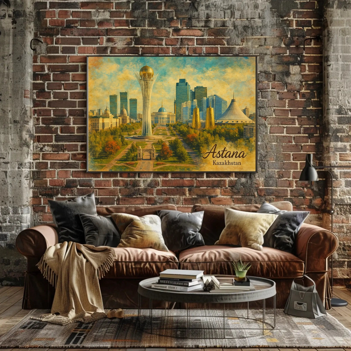 Astana Kazakhstan Poster