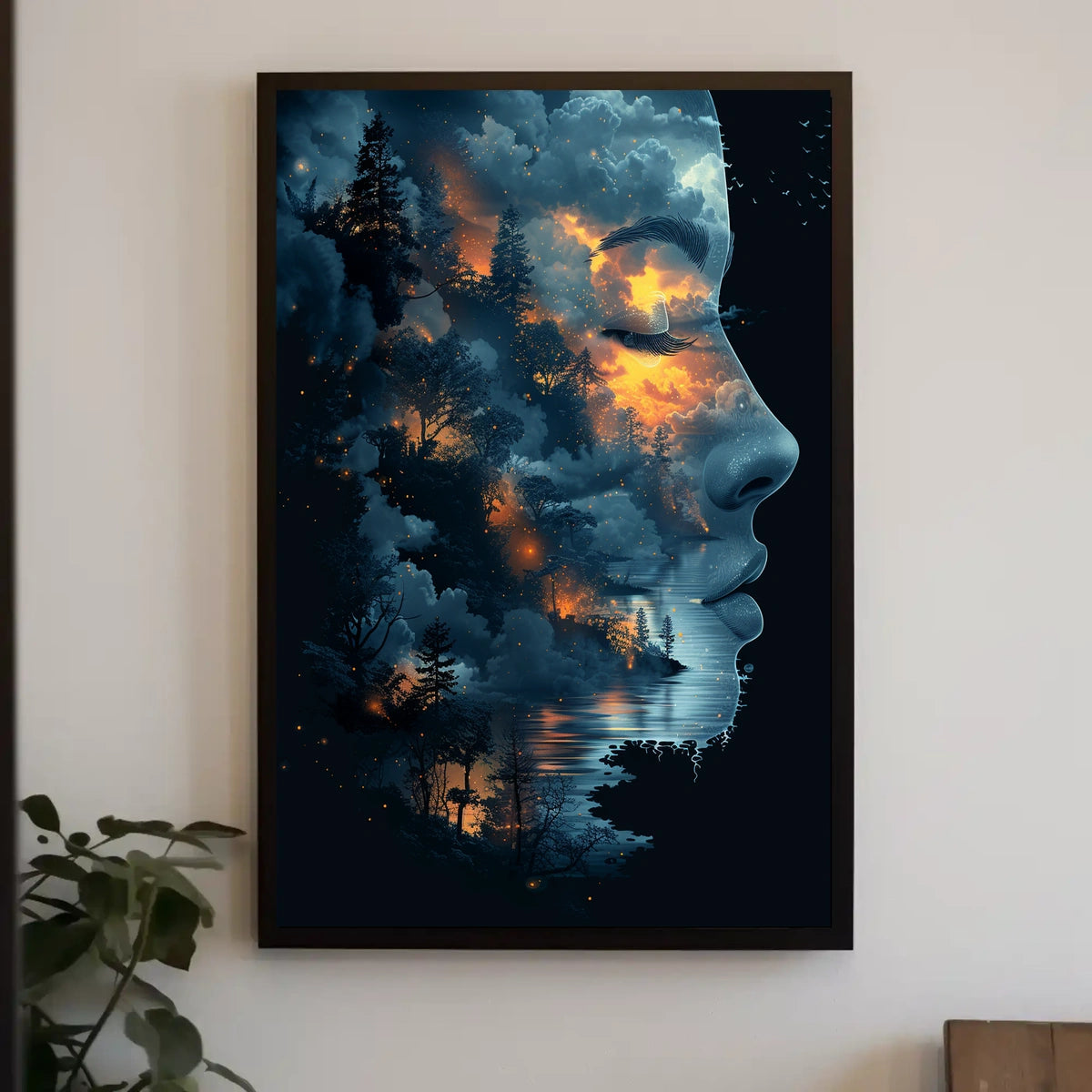 Dreamscape Reflection Poster