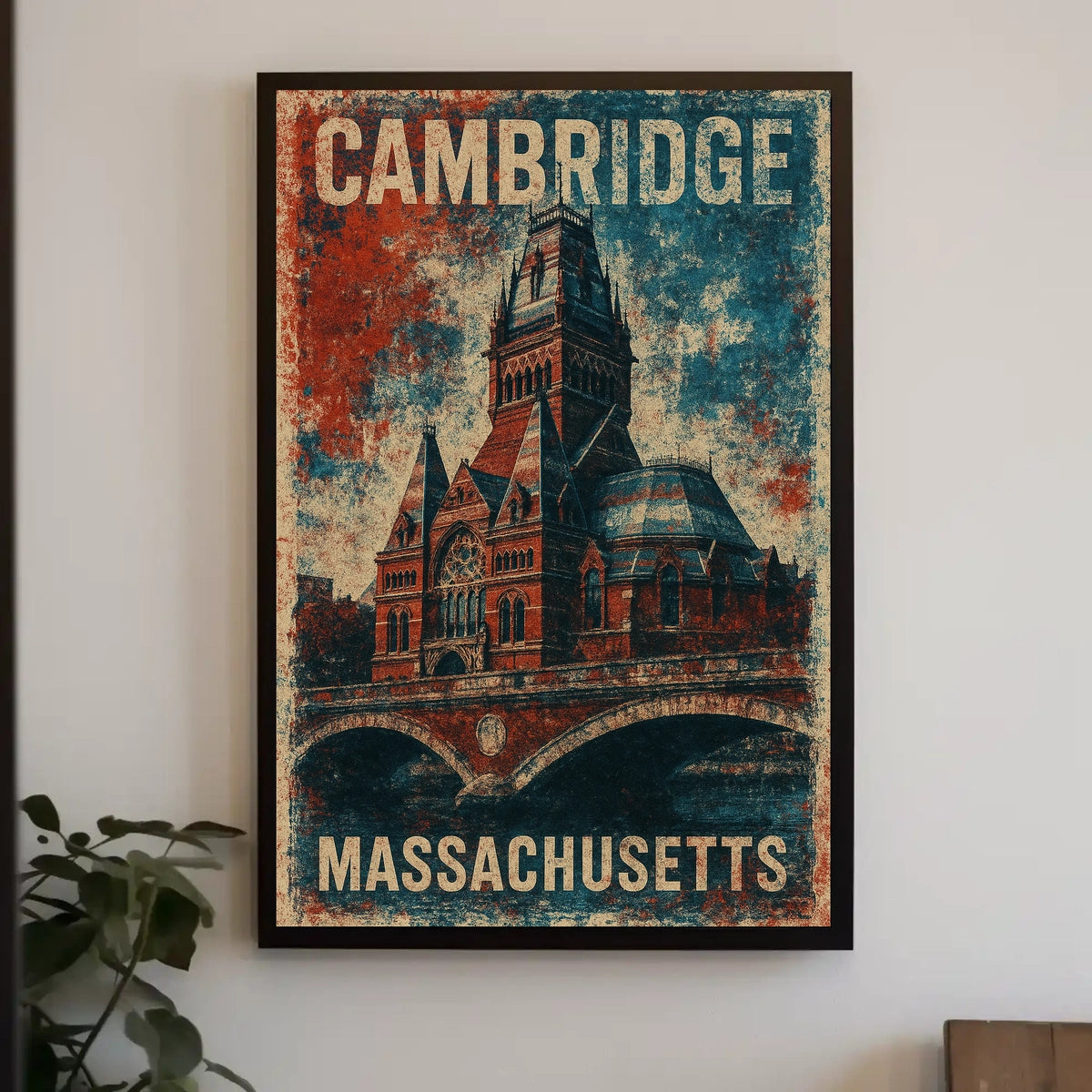 Cambridge, Massachusetts Poster